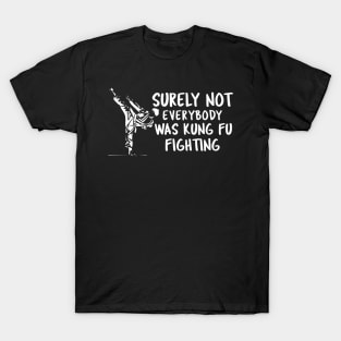 Surely Not Everybody Was Kung Fu Fighting T-Shirt